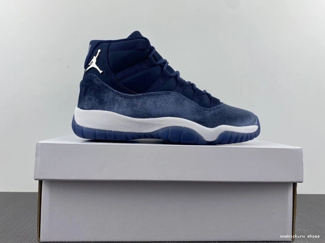 Cheap VELVET NAVY MIDNIGHT AIR 11 JORDAN WMNS AR0715-441 0713